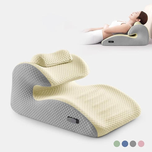 ZeawIEsvbyt 3D (SN.06) Intimacy Cushion for Couples, Ergonomic Butt Pillow with Contours, Designed for Deep Support