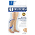 Truform Compression Stockings - 20-30 mmHg Thigh High Length, Dot-Top, Open Toe, Beige, 2X-Large