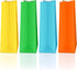 Cooraby 30 Pack Rainbow Gift Bags Candy Paper Bags with Stickers, 5.1 x 3.1 x 9.4 Inches for Birthday Party
