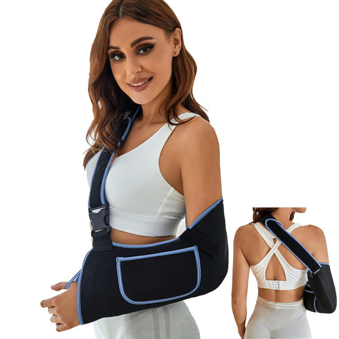 VISKONDA Arm Sling Shoulder Immobilizer - Rotator Cuff Support Brace - Comfortable