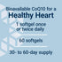 Life Extension Super Ubiquinol CoQ10 100 mg - Heart Health & Anti-Aging Supplement, 60 Softgels