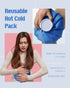 Ice Pack for Injuries Reusable, Hot & Cold Therapy Ice Bag for Pain Relief, No-Leak Elastic Breathable Cold Pack, Size
