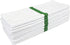 Ribbed Bar Mop Microfiber Towels, 12 Pack for Cleaning and Drying, 14 by 18 Inches