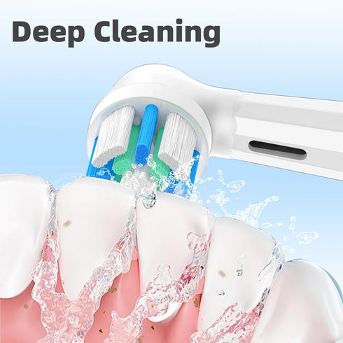 JSMIOROSE 2/3/4/5/6/7/8/9/10 (8 Replacement Head Compatible with Oral B IO Series Electric Toothbrush, Brush Heads