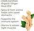 Plant Therapy Organic Ginger Root CO2 Essential Oil 10 mL (1/3 oz) 100% Pure, Undiluted, Natural Aromatherapy