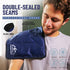 Reusable Gel Ice Pack for Injuries - Cold Pads (15" x 11") for Back Pain, Muscle Strains, Migraine & Recovery
