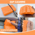 12-Pack Non-Scratch Scrub Sponges for Dishes, Cleaning Sponges for Kitchen Home and More (Orange)