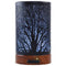 EQUSUPRO Essential Oil Diffuser, 150ml Metal Aromatherapy Oil Diffuser, Ultrasonic Cool Mist, 7 Colors LED.