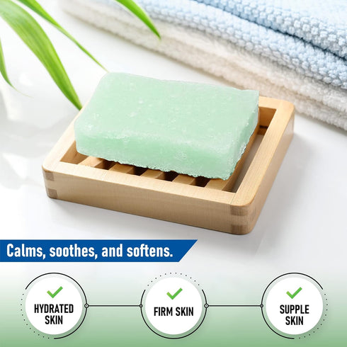 T.Taio Esponjabon Aloe Vera Soap Sponge - Gentle Shower Scrubber for Dirt & Oil Removal