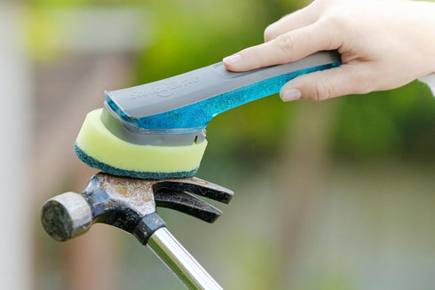 Scotch-Brite Heavy Duty Advanced Soap Control Dishwand Kit, Includes 1 Wand & 5 Refill Pads, Control Soap with a Button