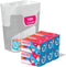 Small Garbage Bags - Clear Trash Can Liners for Bathroom, Bedroom, Office & Kitchen Waste, 1.2 Gallon, Pack of 6