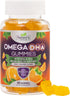 Omega 3 Fish Oil Gummies, 60 Gummies | Triple Strength with High Absorption EPA & DHA Fatty Acids