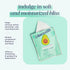 SpaLife Let’s Avocuddle & You're My Jam Face Masks 6 Pack Bundle, Avocado & Strawberry Extract for Hydration