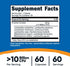 Nutricost Probiotic Complex (10 Billion CFU) 60 Capsules - Acidophilus Plus 9 Other Probiotics, Non-GMO, Gluten Free Supplement