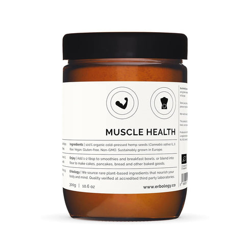 100% Organic Hemp Protein Powder 10.6 oz - Cold-Pressed from Hemp Seeds, High in Vitamin D, Raw, Vegan, Non-GMO