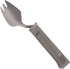 Set 4, Rehabilitation Advantage Swivel Spork Utensil of Angled Eating Utensils with Rotating Head for Easy Gripping