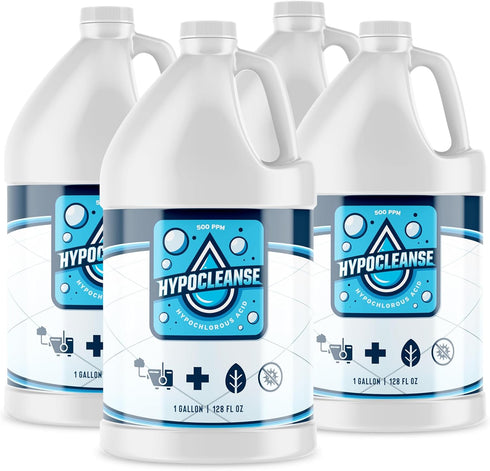 Hypocleanse 500 1 Hypochlorous Acid | HOCl | PPM | Gallon | Multi-Surface Cleaner