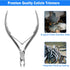 Professional Stainless Steel Cuticle Trimmer Nippers - Cuticle Cutter Remover for Pedicure & Manicure Tools