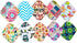 JOBEBE 10PCS 8 Inch Reusable Washable Menstrual Pads Sanitary Pads Panty Liner