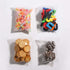 200Pcs Resealable Zip Plastic Bags 3.5 x 5 Inches - Clear Self Sealing Bags for Jewelry, Cookie, Candy, Birthday Party
