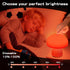 illuwise Dimmable 630nm Red Night Light, Mushroom Lamp for Sleep & Relaxation, Red Light with Timer, Touch Control