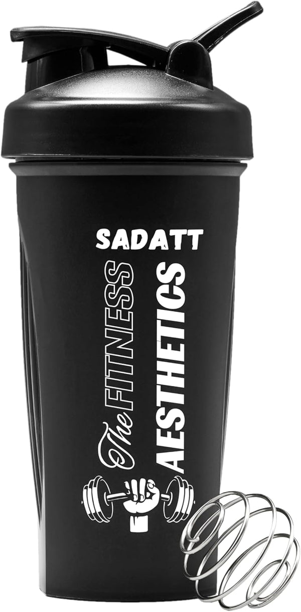 SADATT 28 Ounce Protein Shaker Bottle for Gym, BPA-Free, Leak-Proof, Dishwasher Safe