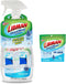Libman Iluma Glass & Mirror Cleaner, 24 fl oz Refillable Bottle with 5 Total Concentrated Dissolvable Pods