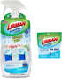 Libman Iluma Glass & Mirror Cleaner, 24 fl oz Refillable Bottle with 5 Total Concentrated Dissolvable Pods