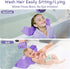 Portable Hair Washing Station for Kids, Toddlers, Children, Teens, Silicone Hair Washing Basin for Sink or Bathtub