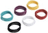 Ouchless Elastic Hair Ties - 36 Ct, Brooke (Assorted), 2MM Rubber Bands for Pain-Free Hair Accessories