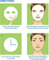 Sunburnt Ultra-Hydrating Face Sheet Mask, 4 Single Use Masks for After Sun Exposure