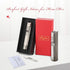 Cigar Lighter, Cigar Punch, Cigar Draw Enhancer, Cigar Holder, All-in-one Refillable Butane Torch Lighter (Gas Not