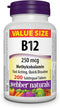 Webber Naturals Vitamin B12 250 mcg Methylcobalamin - 200 Sublingual Tablets