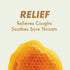 HALLS Relief Honey Lemon Cough Drops, 14 Drops