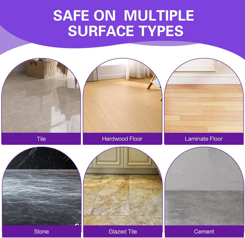 NXPPYY 100 Pack Mop Pads Refills Compatible with WetJet Mop, Disposable Mop Pads for Hardwood Floors, Tile, Laminate