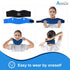 Atsuwell Neck Brace for Sleeping, Soft Cervical Collar for Neck Pain, Adjustable Support with Hot Cold Gel Packs