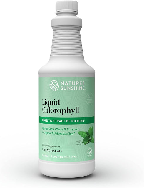 Nature's Sunshine Liquid Chlorophyll - Immunity Support, Detox & Cleanse, Chlorophyll Liquid