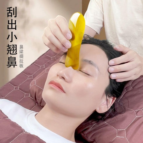 Piegricdiat Set Portable Massager Gua Sha Facial Back Shoulder Massager Natural Scraping Massage for Whole Body, Neck