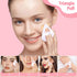 Thrilez 20pcs Triangle Powder Puff, Loose Powder Puffs for Face Powder, Setting Powder Puff for Makeup, Sponge