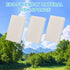 YoleShy 48 Pack White Sponges Kitchen Natural Compressed Cellulose Sponges for Dishes Bulk Non Scratch for Household