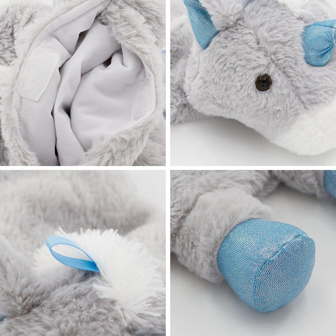 HomeTop Classic Rubber Hot Water Bottle with Adorable Unicorn Cover