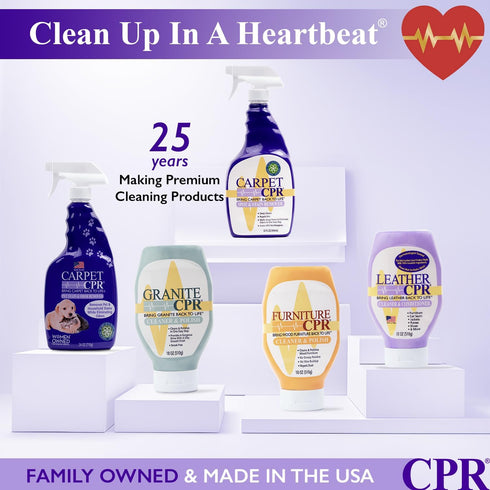 2-in-1 Spot & Stain Remover, 32oz, Eliminates Stains & Odors on Carpet, Rugs, & Car Mats