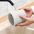 Makeup Brush Holder Organizer, 360° Rotating Multi-Functional Pen Holder for Desk, Storage Cup for Beauty Tools - White
