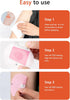 20 Packs Freestyle Libre 3 Covers, Adhesive Patches for Glucose Sensor Cover, Long Lasting for 10-14 Days (Pink)