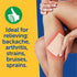 Coralite Capsaicin Patch, Pain Relieving Patch for Muscle Pain, Back Pain, Muscle Soreness and Joint Pain, Pack of 12