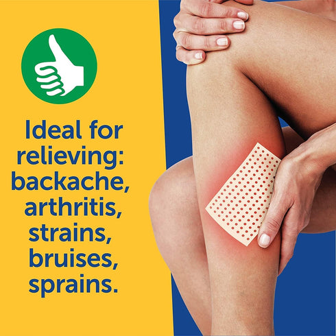 Coralite Capsaicin Heat Medicated Relief Patch, 2 Patches Per Pack (24 Patches)
