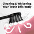 Mullburry 10 Pack Replacement Toothbrush Heads Compatible with Gleem Electric Toothbrush, W Shape Design Planted