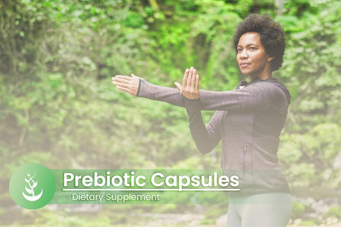 PURE ORIGINAL INGREDIENTS Prebiotic - 100 Capsules - Always Pure, No Additives or Fillers, Lab Verified