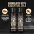 Viking Revolution Beard Wash & Conditioner for Men, Spiced Vanilla with Argan Oil & Jojoba Oil, 5oz Beard Care