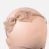 Soft Lace Bowknot Hairband, Bow Headband with Pearl Yarn, Perfect Hair Accessories for Party and Cosplay (Champagne)